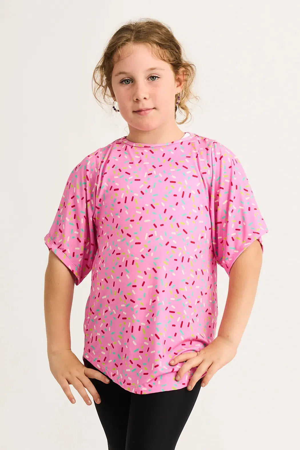 Extra Sprinkles Slinky To Touch - Kids Boyfriend Tee-Activewear-Exoticathletica