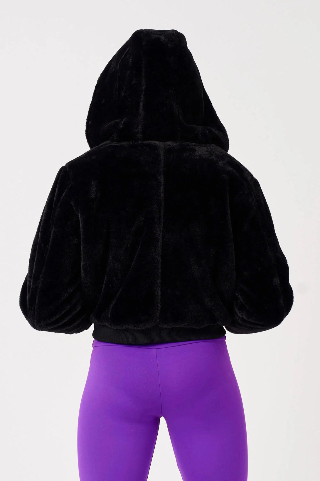 Floofy Furr Kids Floofy Jacket - Black-Activewear-Exoticathletica