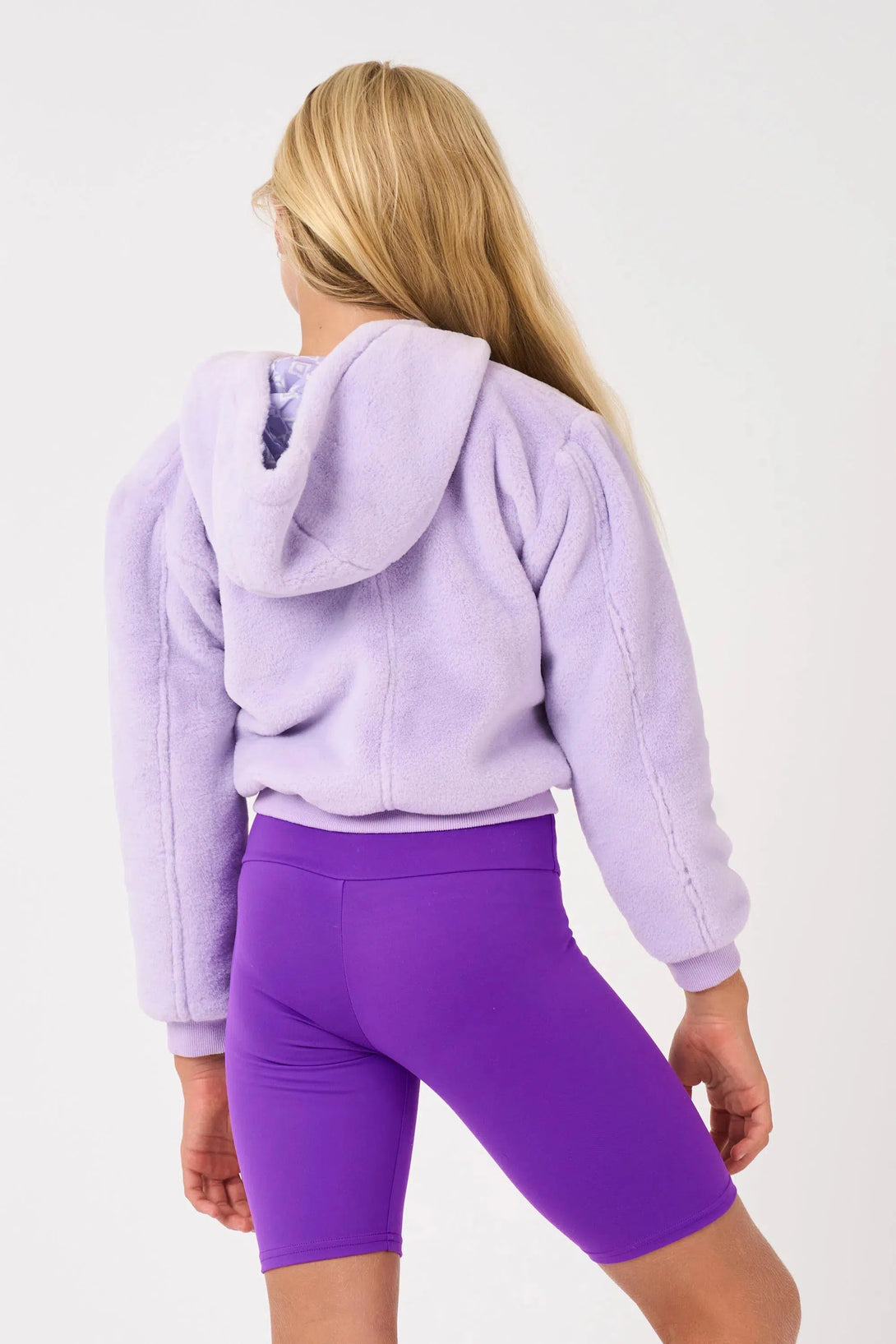 Floofy Furr Kids Floofy Jacket - Pastel Purple-Activewear-Exoticathletica