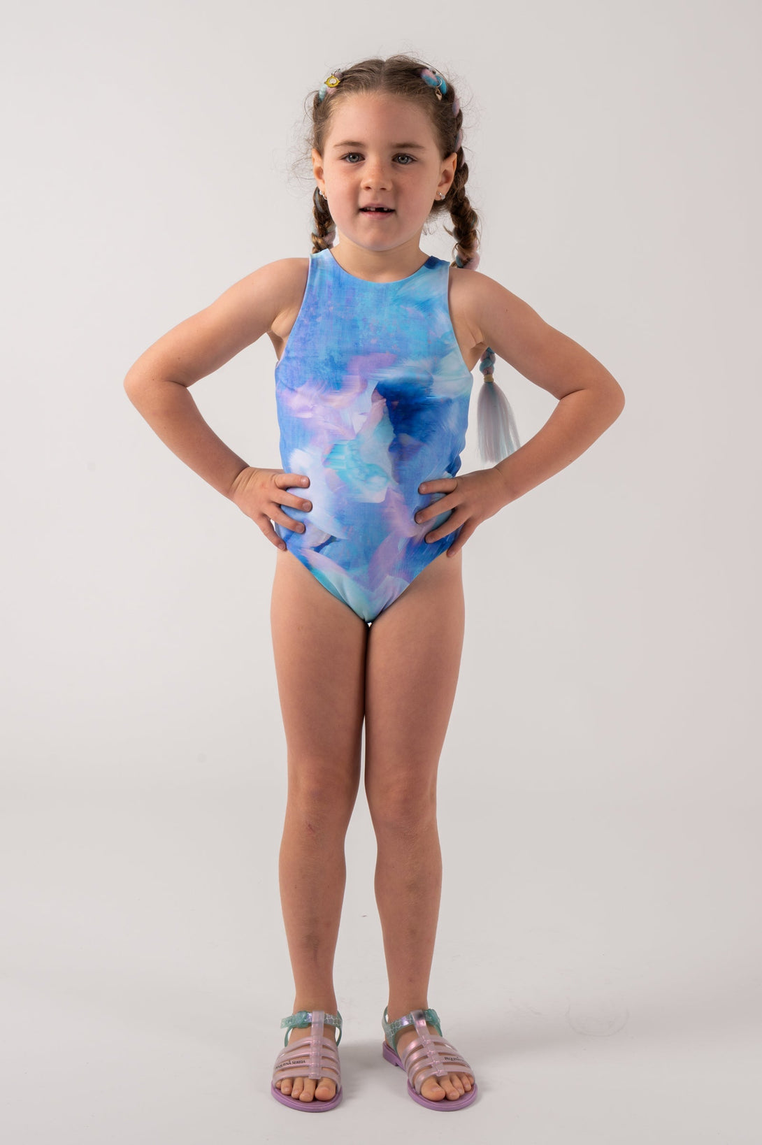 Fluid Silky - Kids Reversible One Piece-Activewear-Exoticathletica