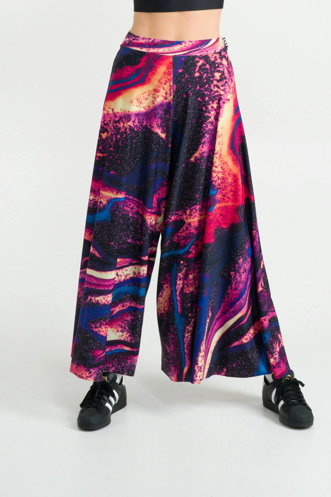 Free Spirits Pink Silky - Palazzo Pant-Activewear-Exoticathletica