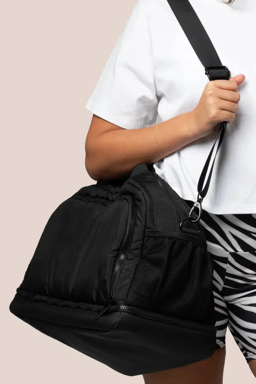 Gym Hold All Bag - Black-Activewear-Exoticathletica