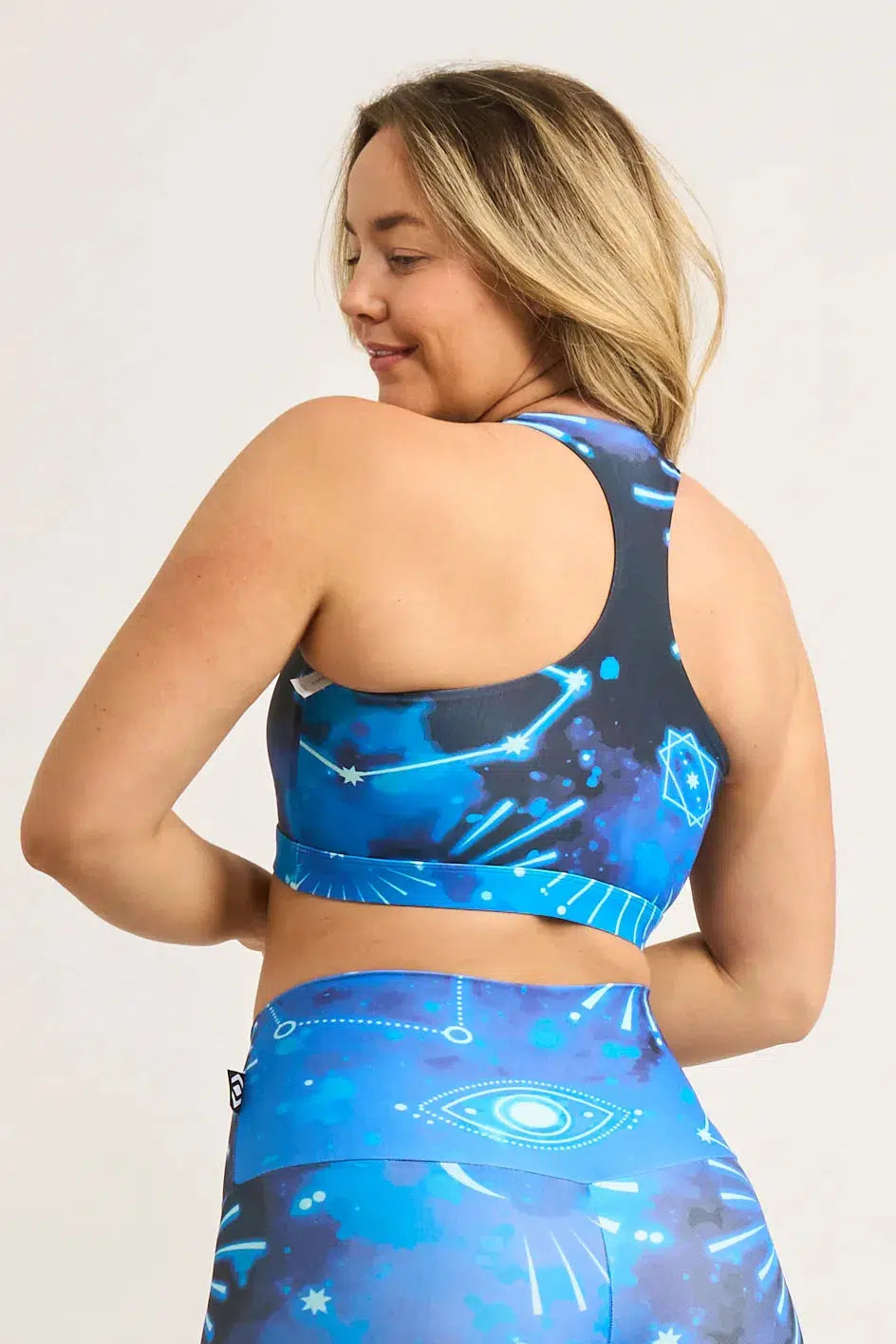 Imagine Nation Performance - Deep V Crop-Activewear-Exoticathletica