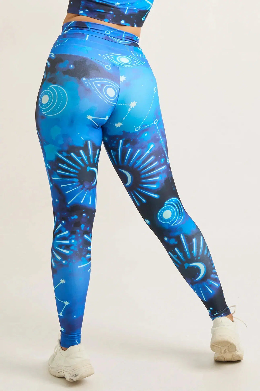 Imagine Nation Performance - Drawstring High Waisted Leggings-Activewear-Exoticathletica