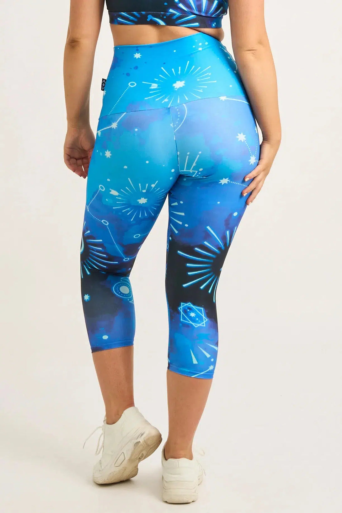 Imagine Nation Performance - Extra High Waisted Capri Leggings-Activewear-Exoticathletica