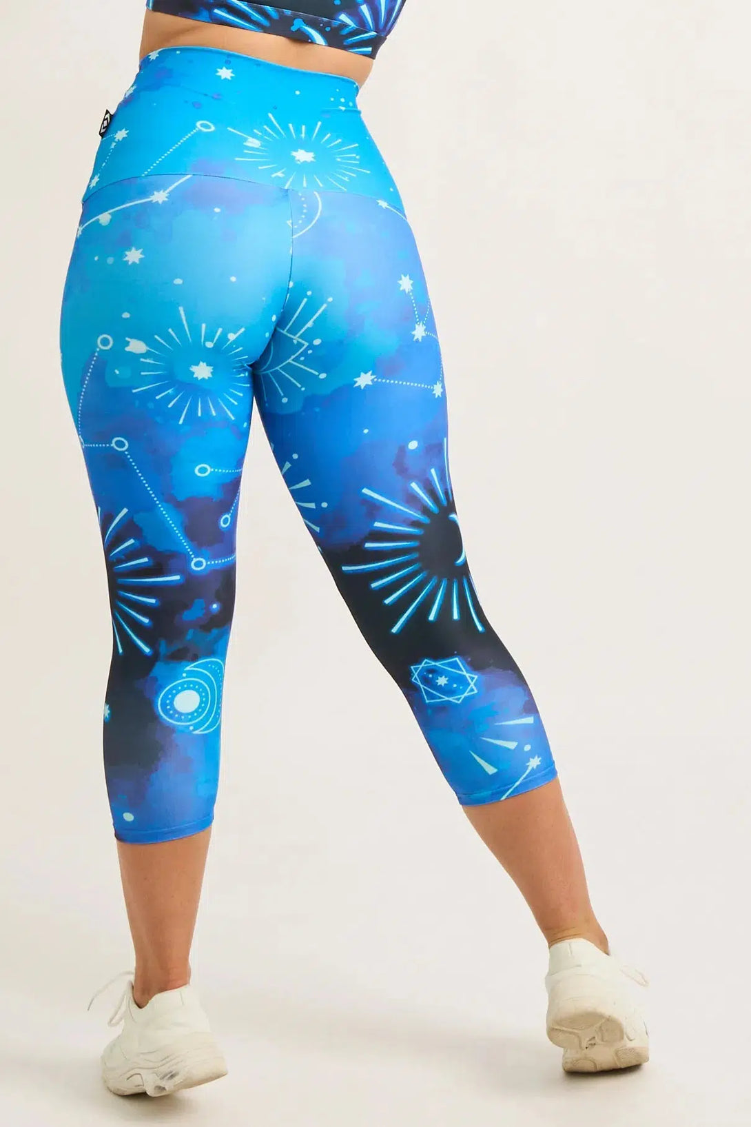 Imagine Nation Performance - Extra High Waisted Capri Leggings-Activewear-Exoticathletica