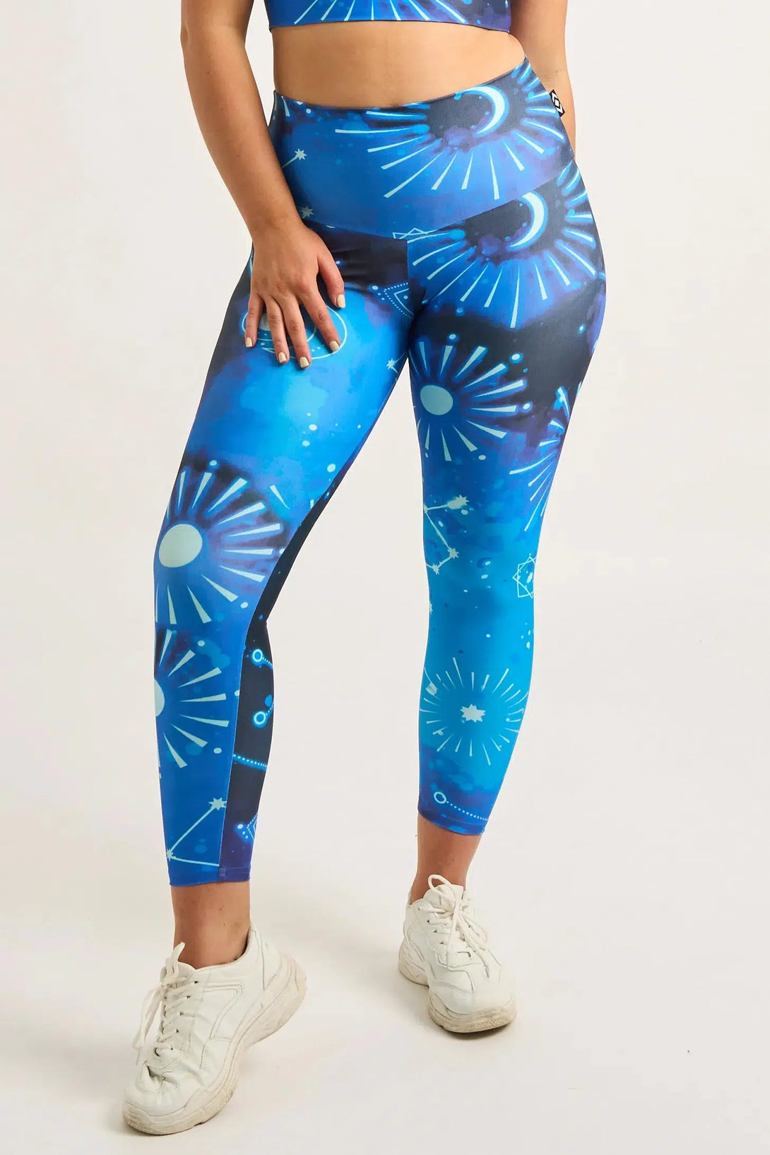 Imagine Nation Performance - High Waisted 7/8 Leggings-Activewear-Exoticathletica