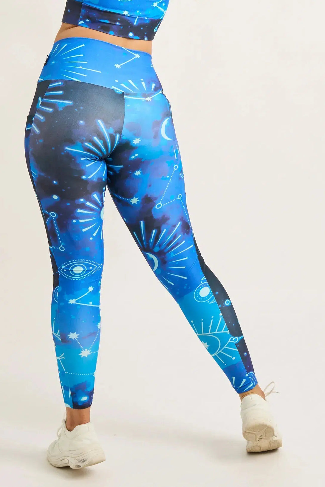 Imagine Nation Performance - Panel Pocket High Waisted Leggings-Activewear-Exoticathletica