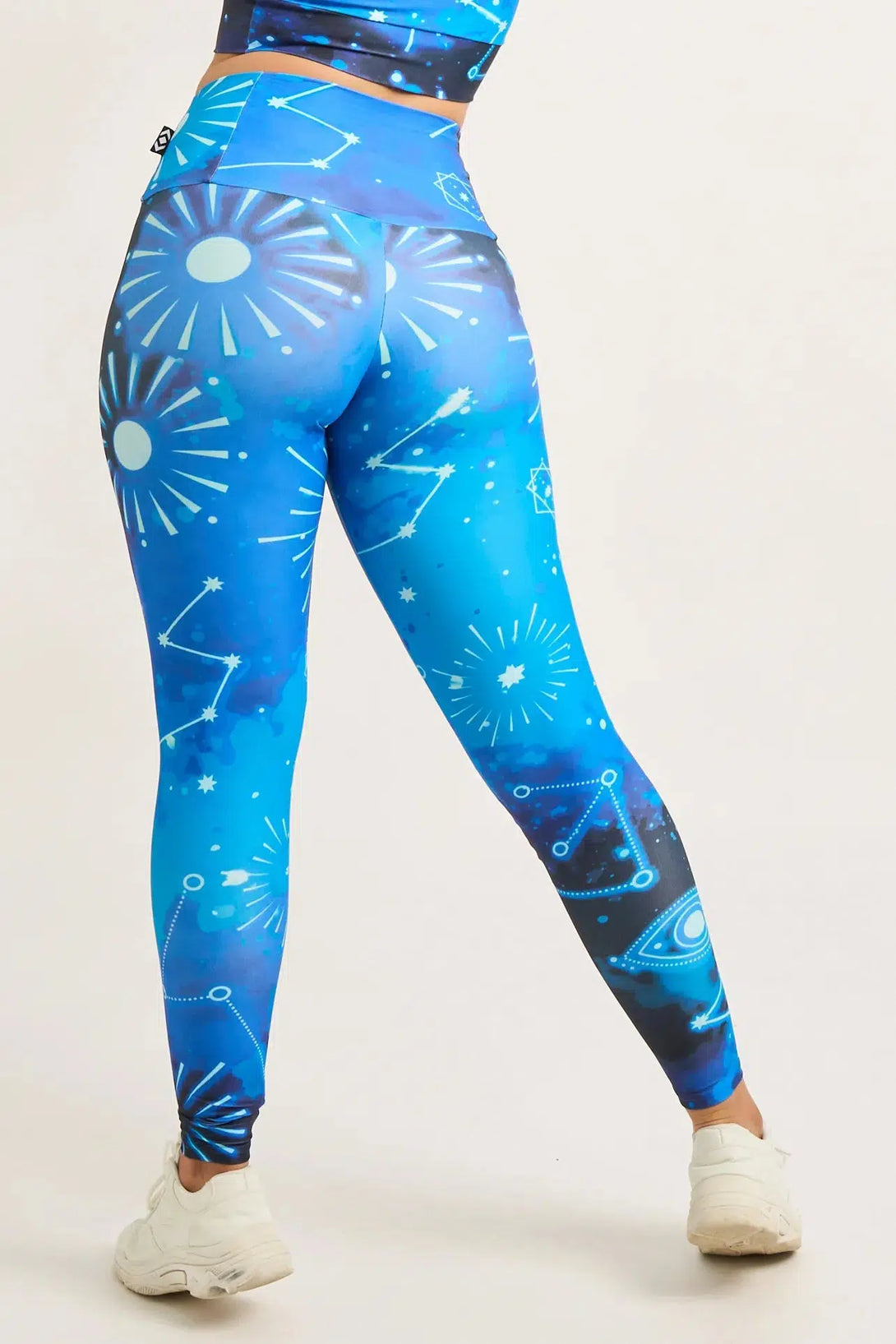 Imagine Nation Performance - Tummy Control High Waisted Leggings-Activewear-Exoticathletica