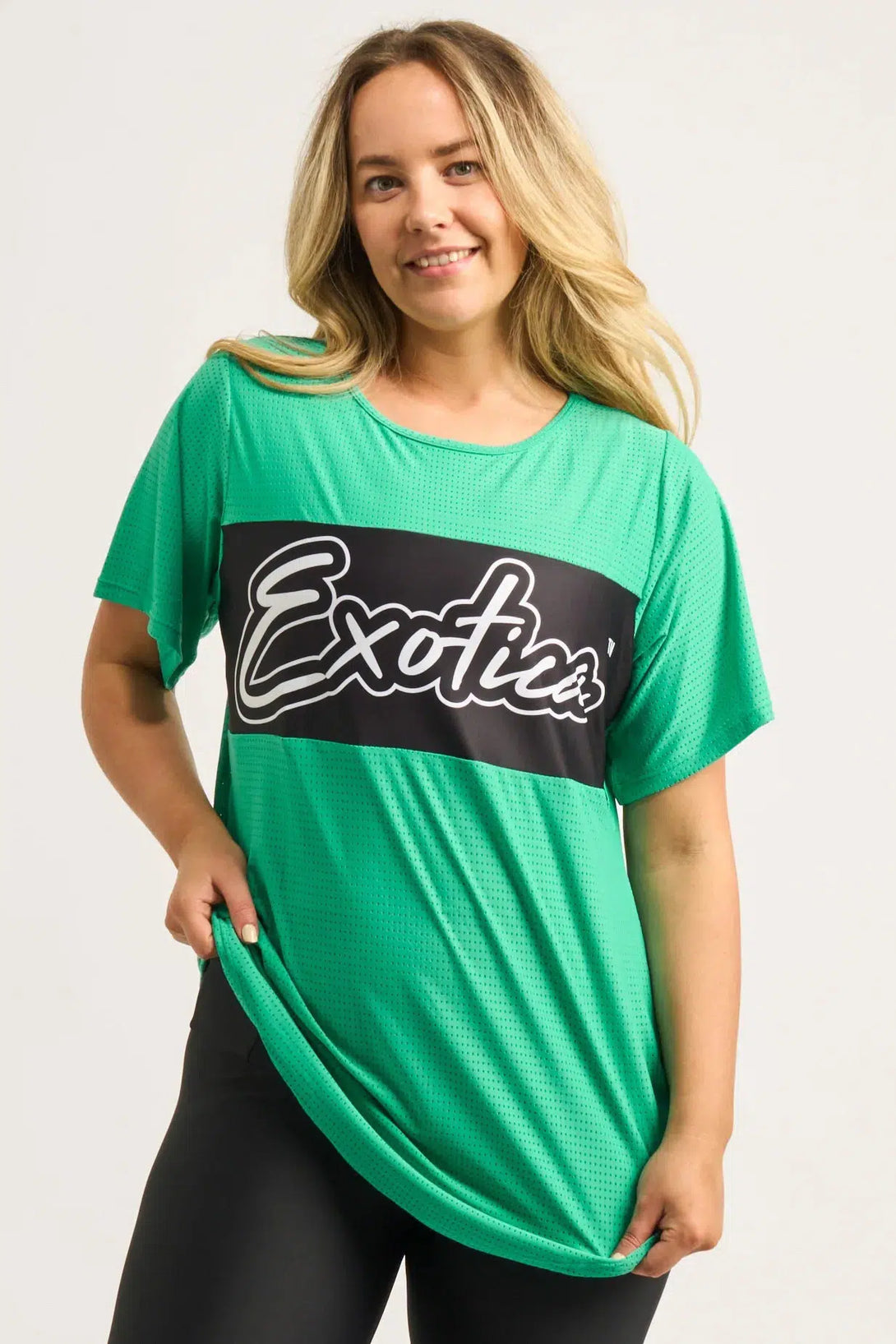 Jade Bball Mesh - Exotica Boyfriend Tee-1000003084-Activewear-Exoticathletica