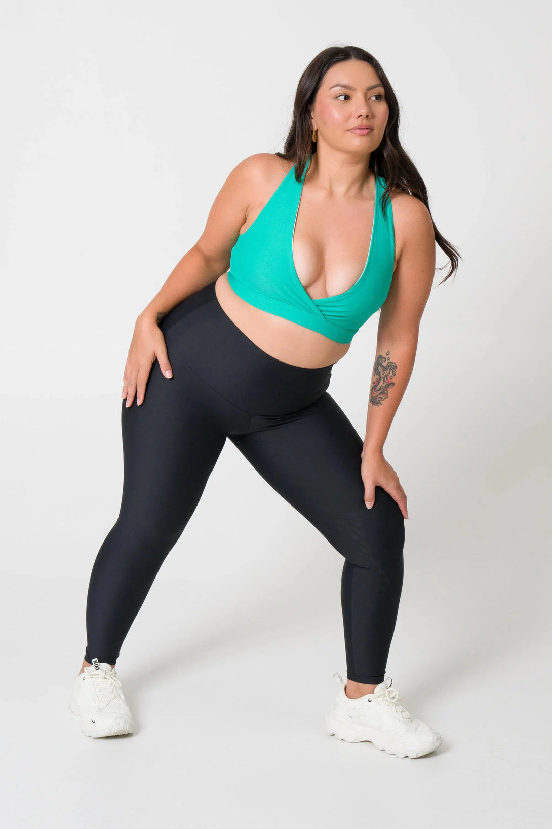 Jade Performance - Cross Over Crop-Activewear-Exoticathletica