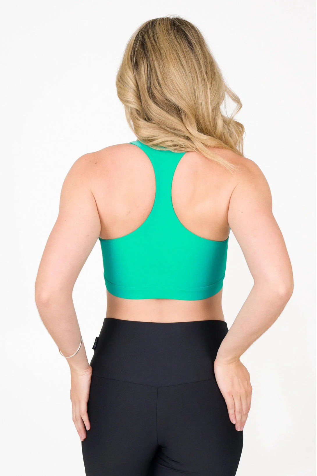 Jade Performance - Deep V Crop-Activewear-Exoticathletica