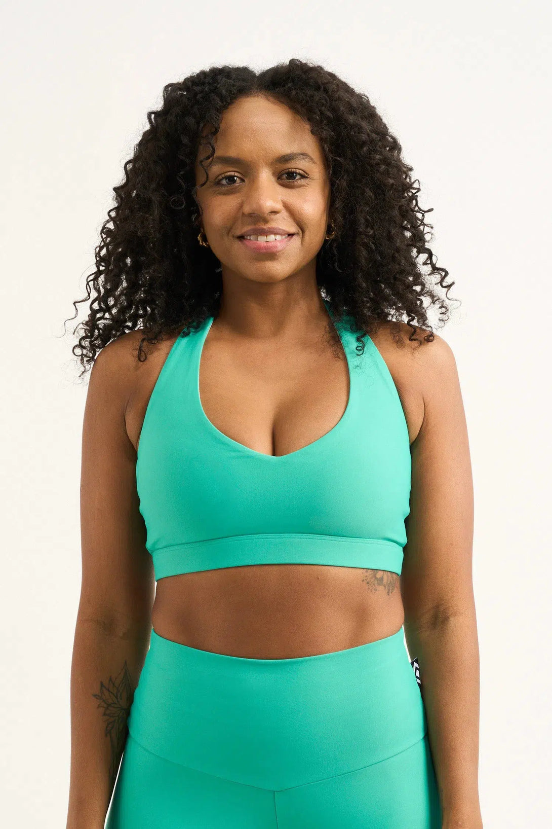 Jade Performance - Deep V Crop-Activewear-Exoticathletica