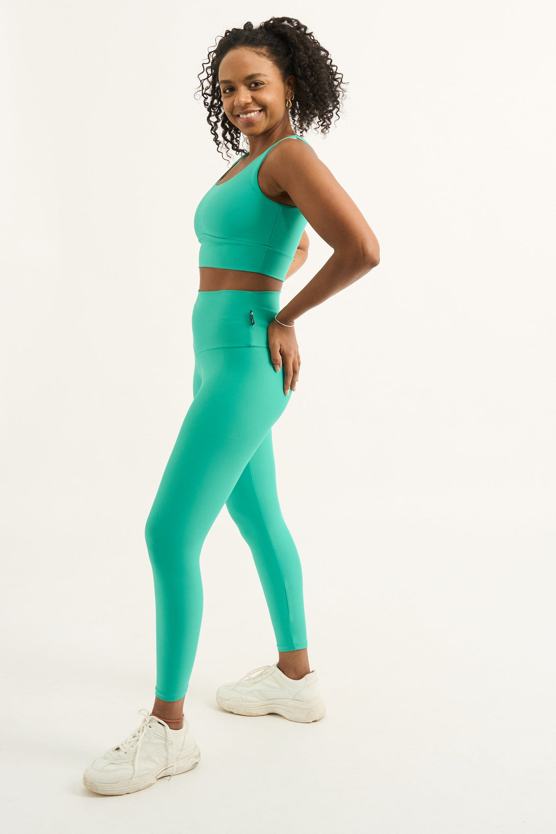 Jade Performance - High Waisted 7/8 Leggings-Activewear-Exoticathletica