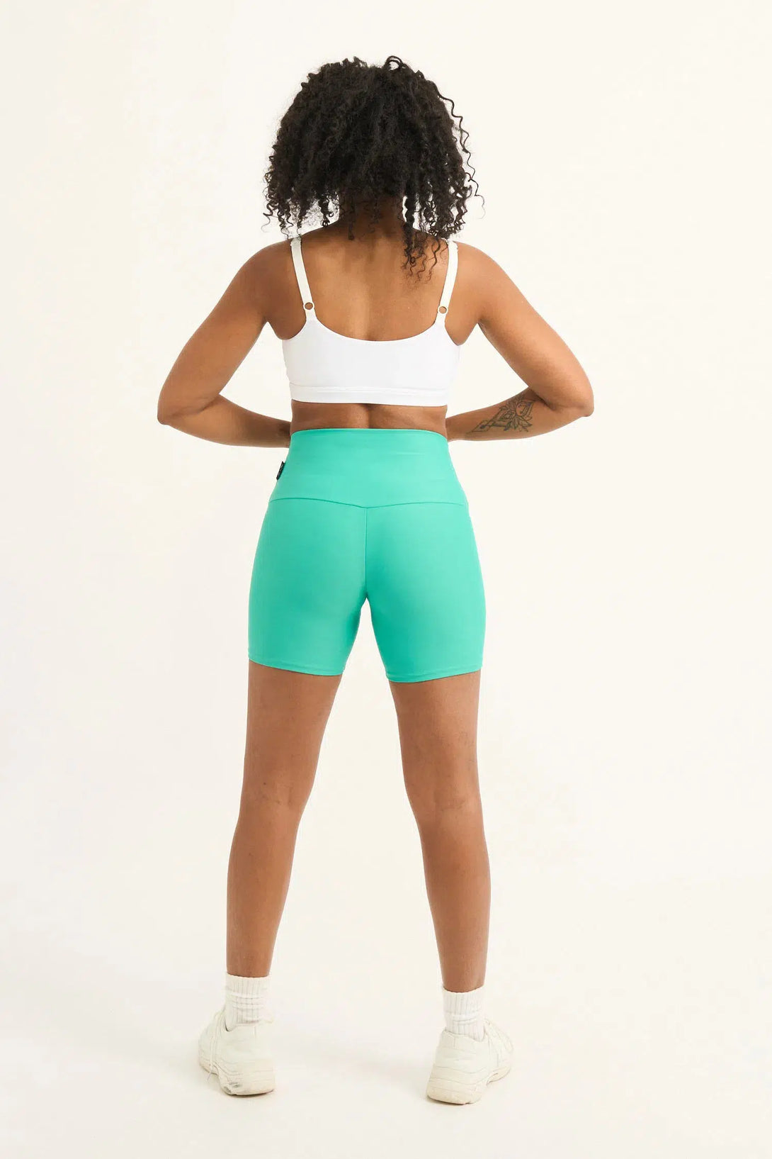 Jade Performance - High Waisted Booty Shorts-Activewear-Exoticathletica