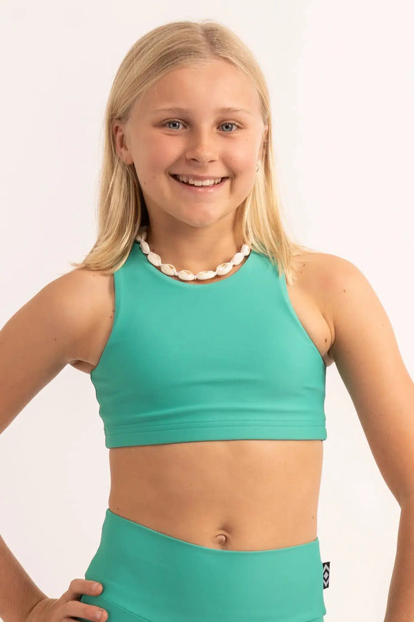 Jade Performance - Kids Crop Top-1000007248-Activewear-Exoticathletica