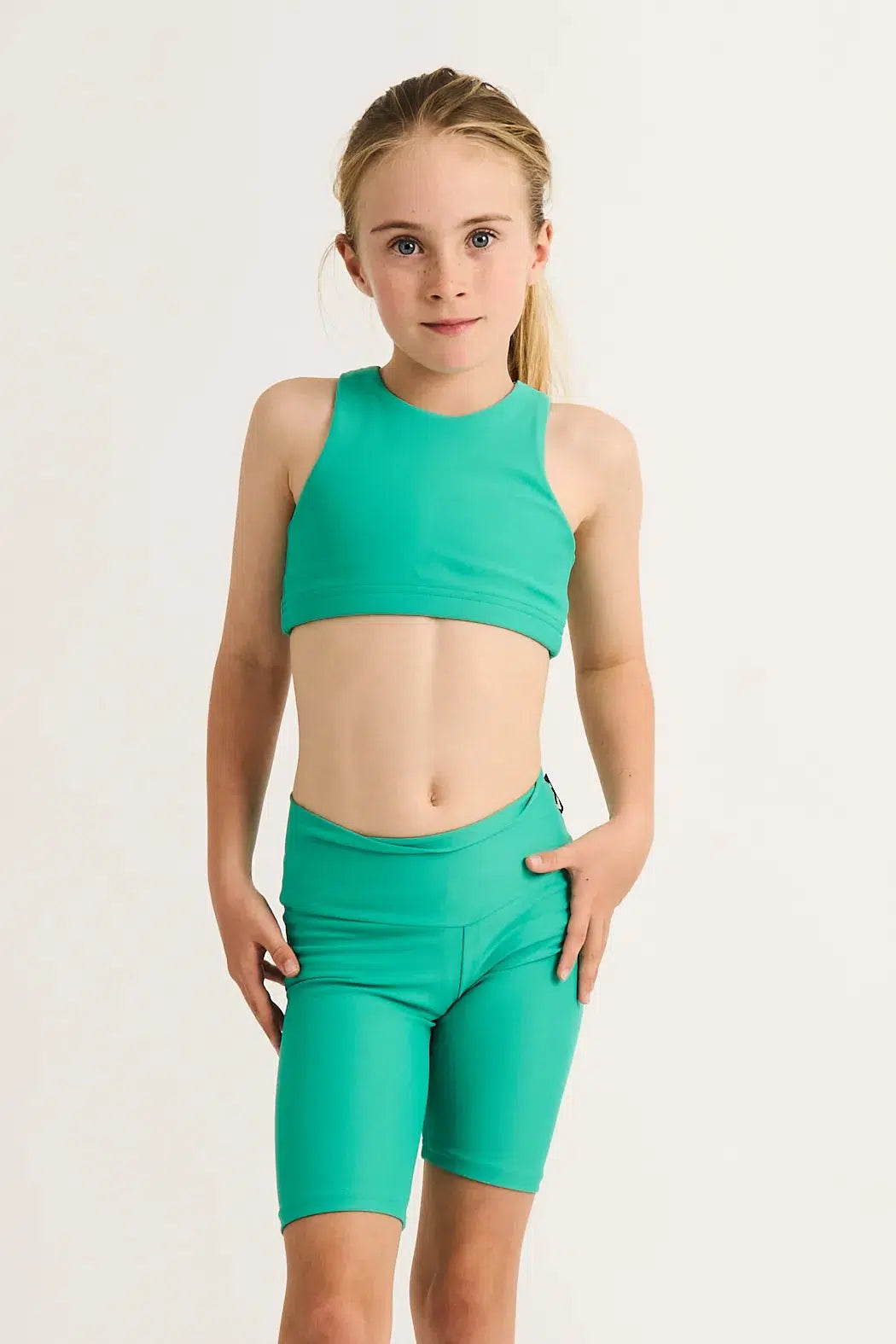 Jade Performance - Kids Long Shorts-9358328345787-Activewear-Exoticathletica