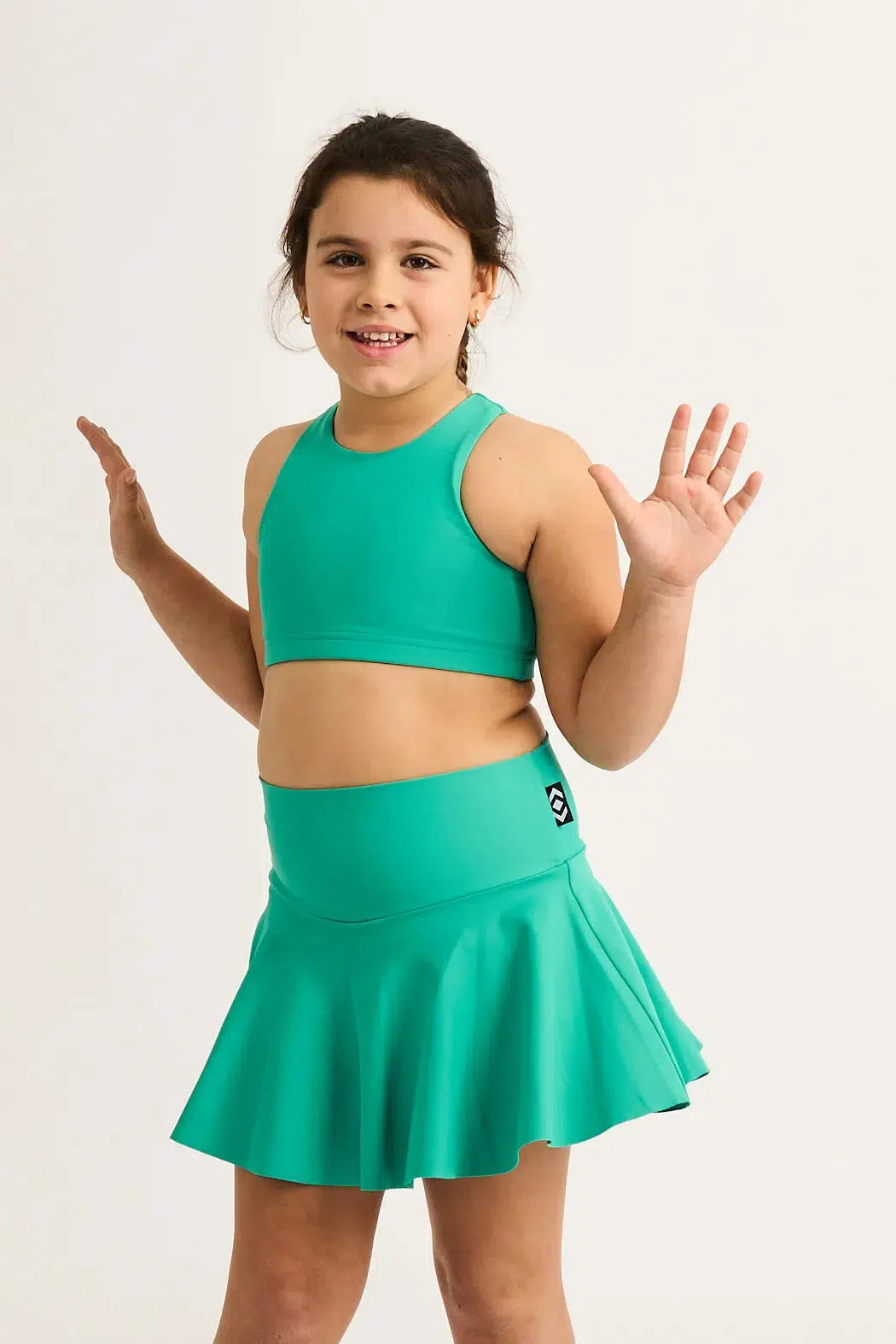 Jade Performance - Kids Simple Skort-Activewear-Exoticathletica