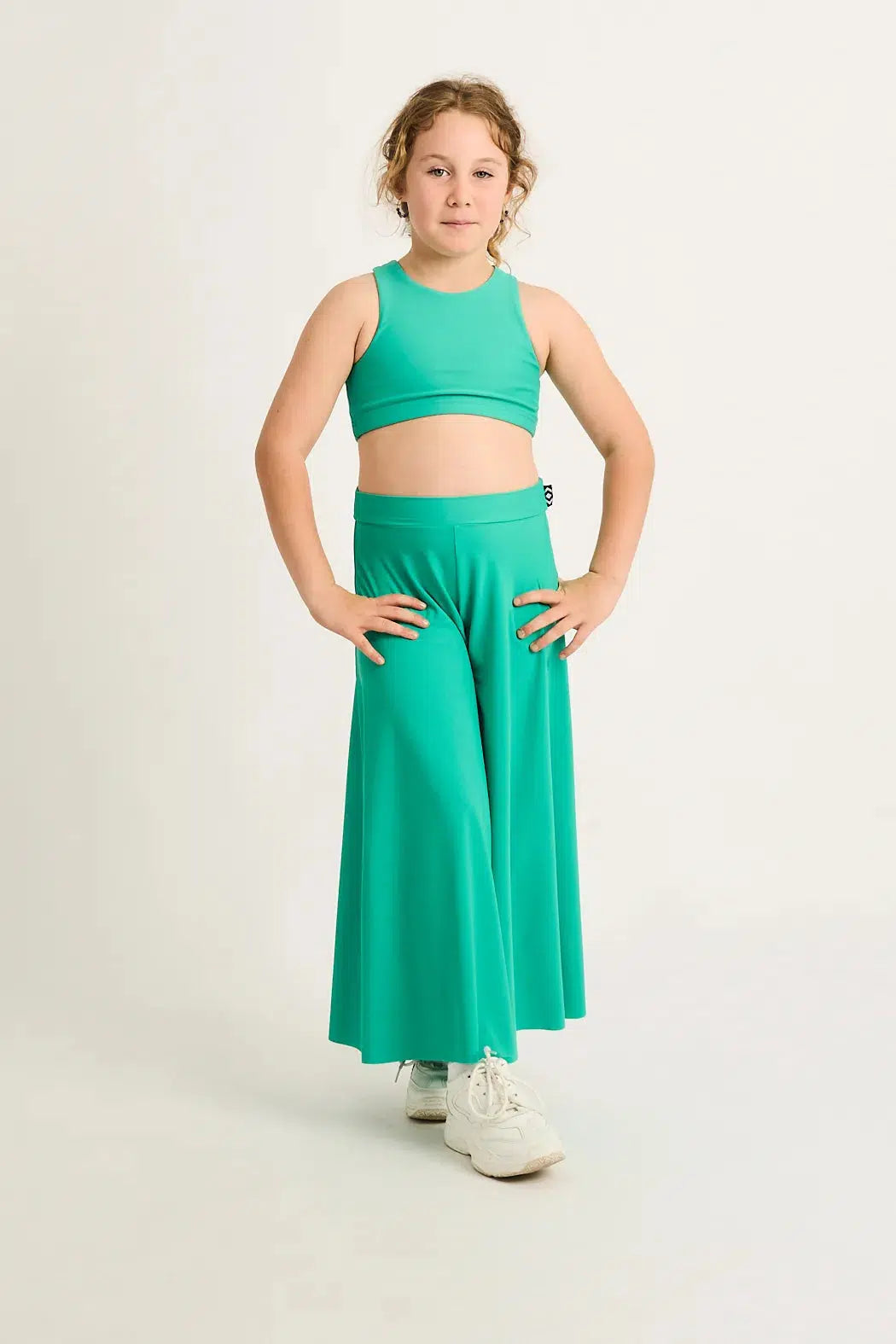 Jade Silky - Kids Palazzo Pant-Activewear-Exoticathletica