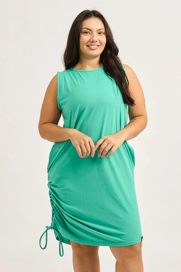 Jade Soft To Touch - Lazy Girl Dress Tank-Activewear-Exoticathletica