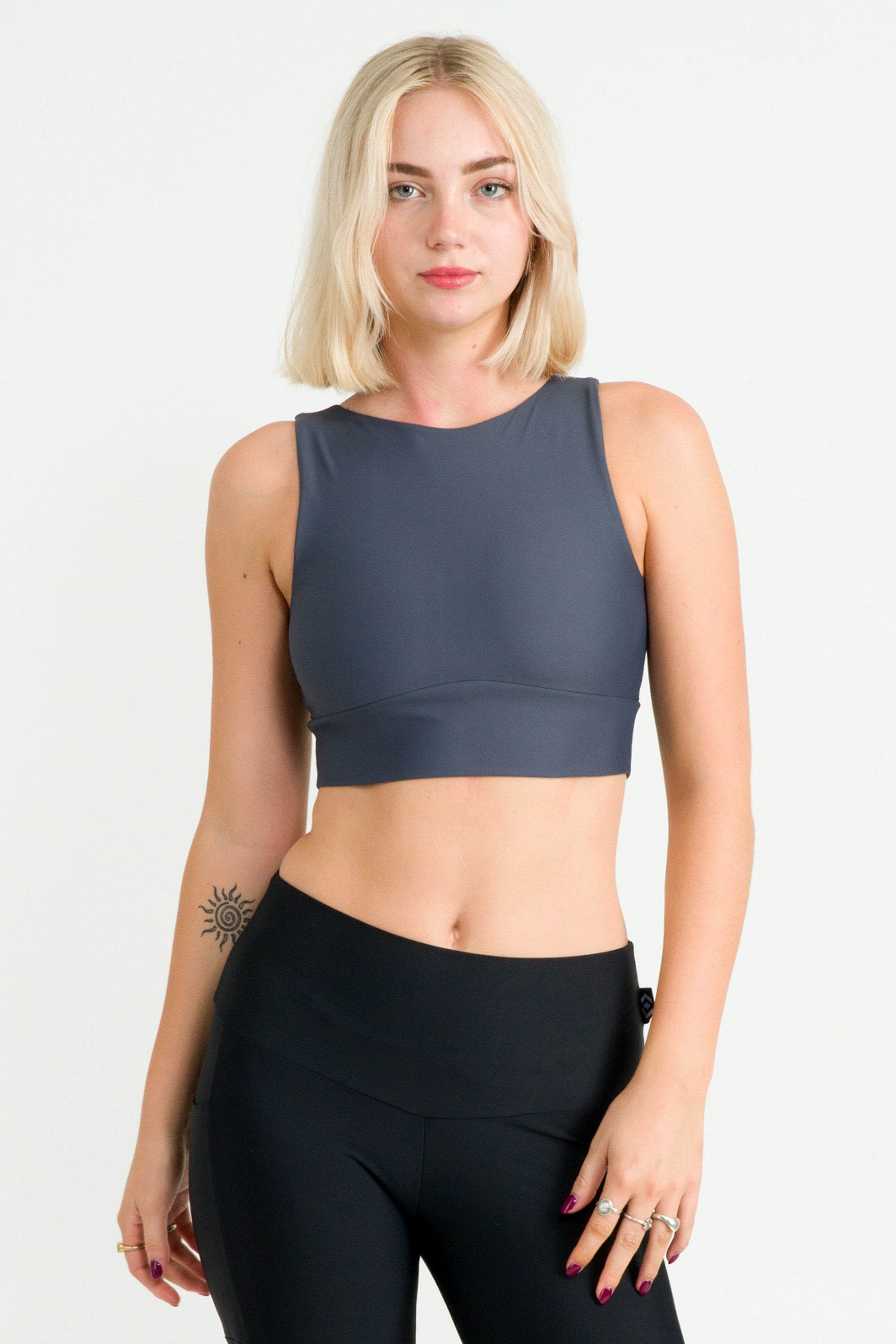 Mama Shark | Reversible Comfort Crop Top | Exoticathletica