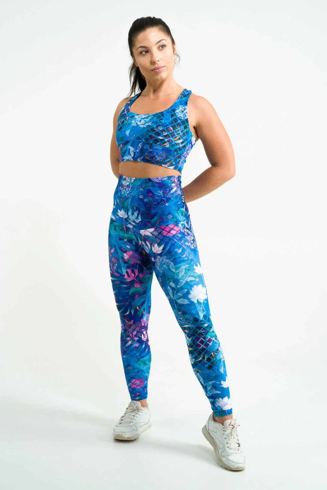 Mermaid Mafia Performance - Extra High Waisted 7/8 Leggings-Activewear-Exoticathletica