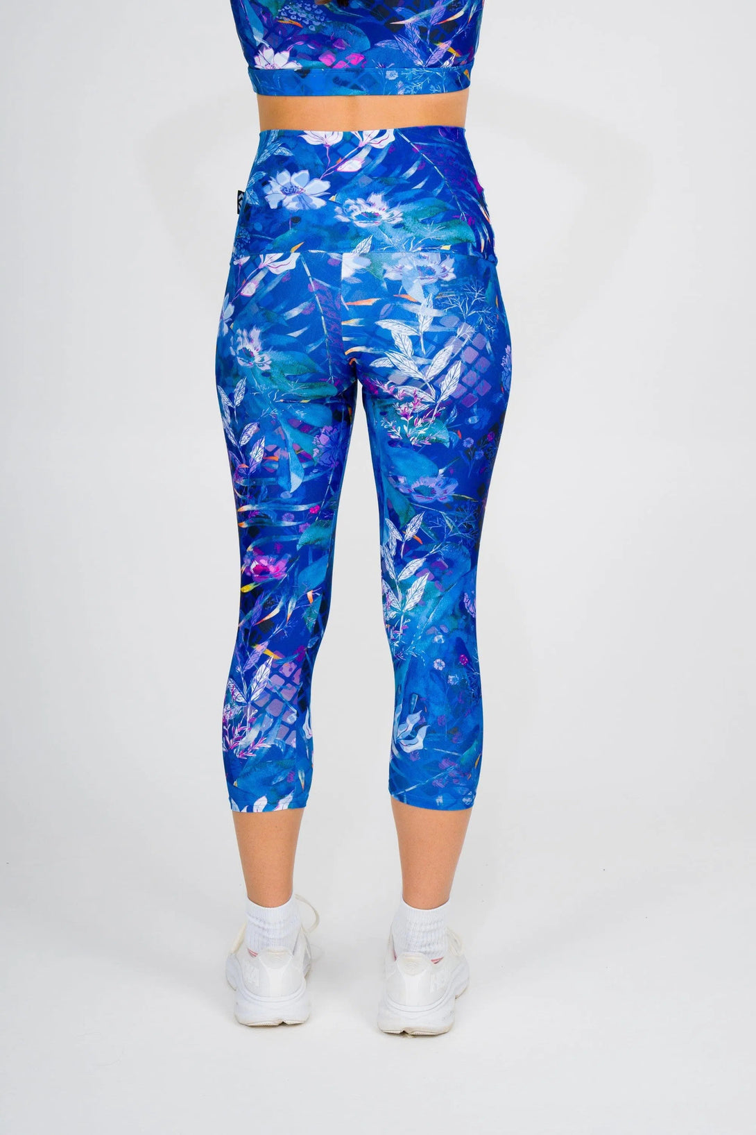 Mermaid Mafia Performance - Extra High Waisted Capri Leggings-Activewear-Exoticathletica