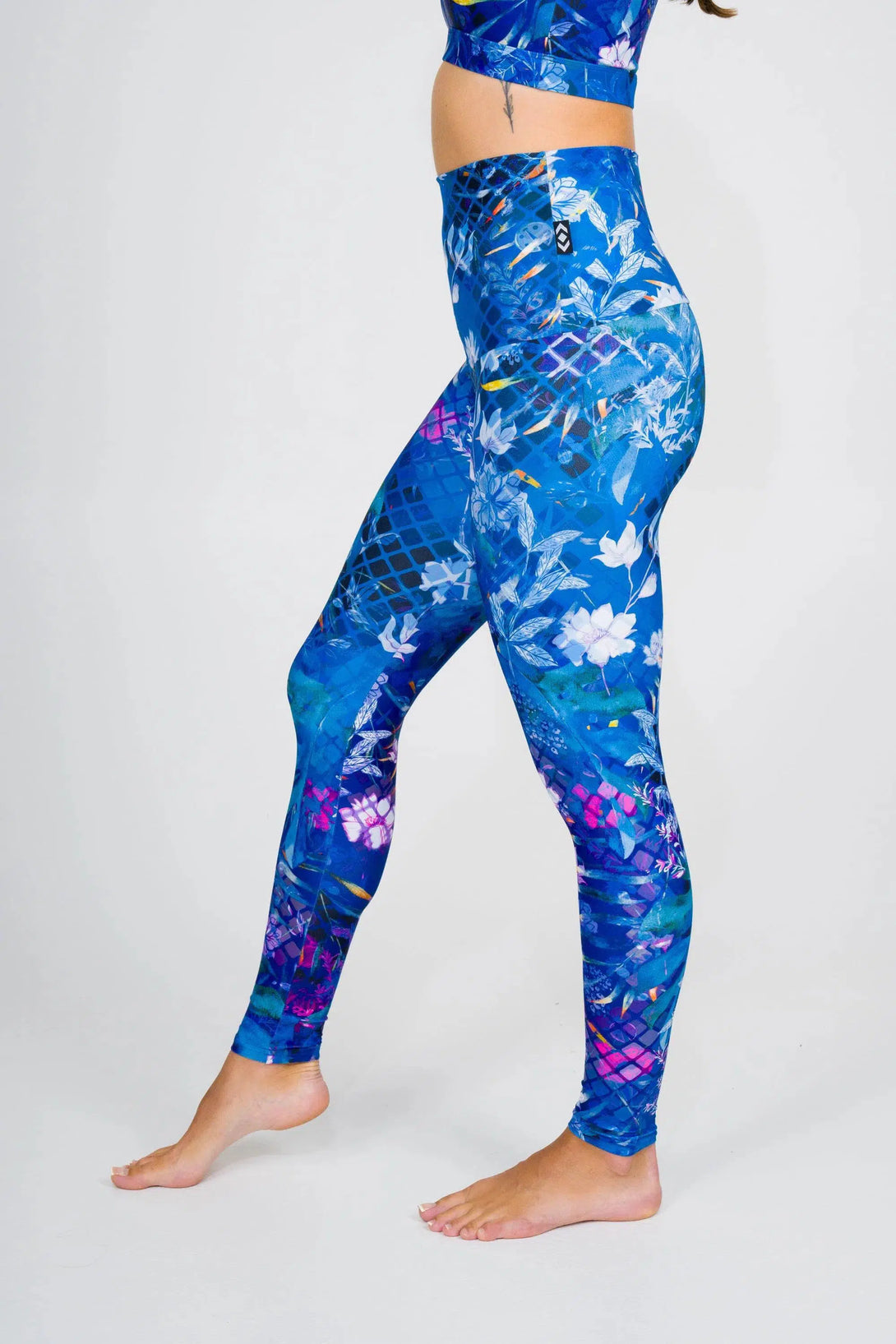 Mermaid Mafia Performance - Extra High Waisted Leggings-Activewear-Exoticathletica