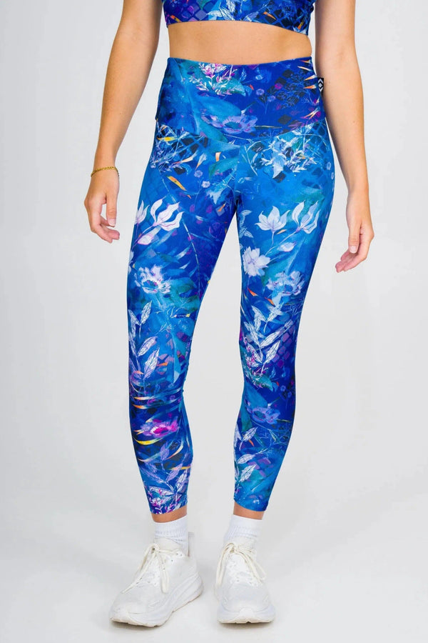 Mermaid Mafia Performance - High Waisted 7/8 Leggings-Activewear-Exoticathletica