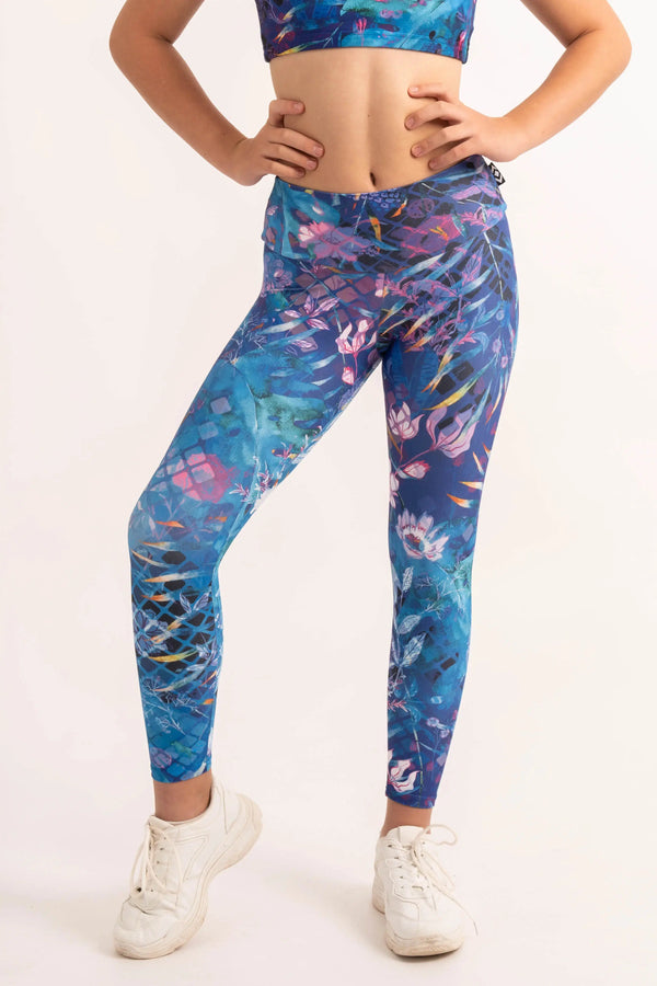 Mermaid Mafia Performance - Kids Leggings-1000010563-Activewear-Exoticathletica