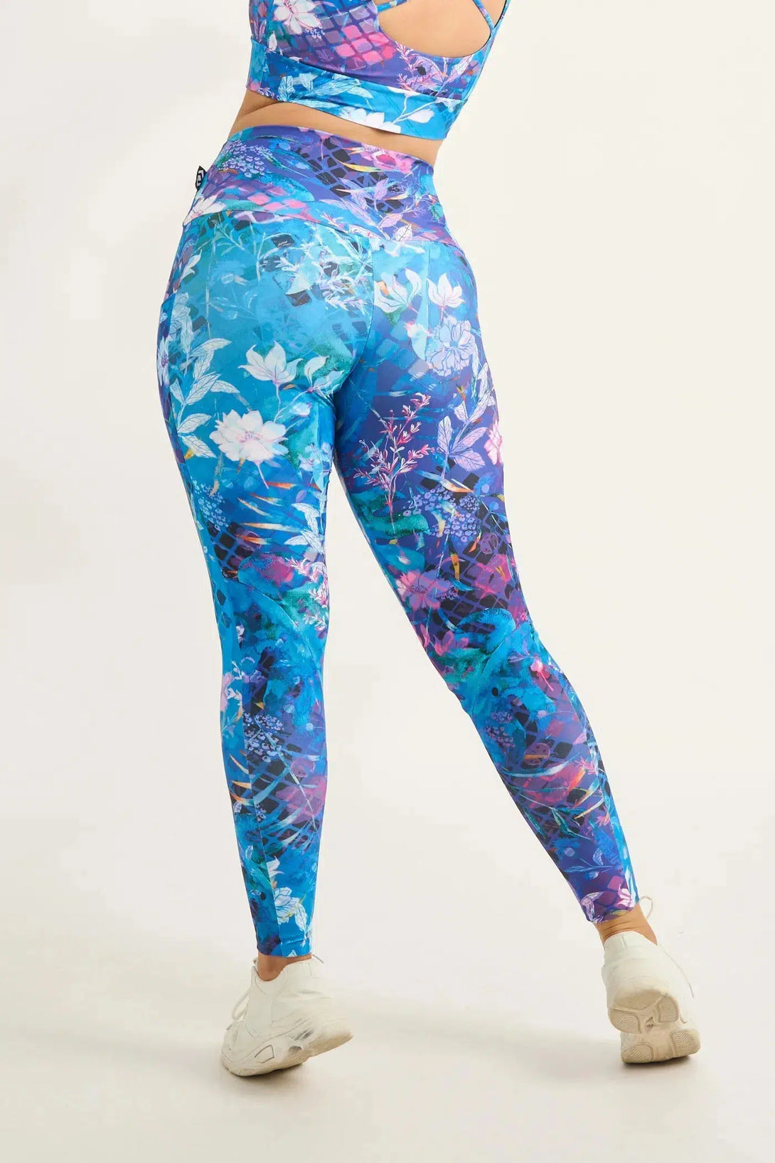 Mermaid Mafia Performance - Panel Pocket High Waisted Leggings-Activewear-Exoticathletica