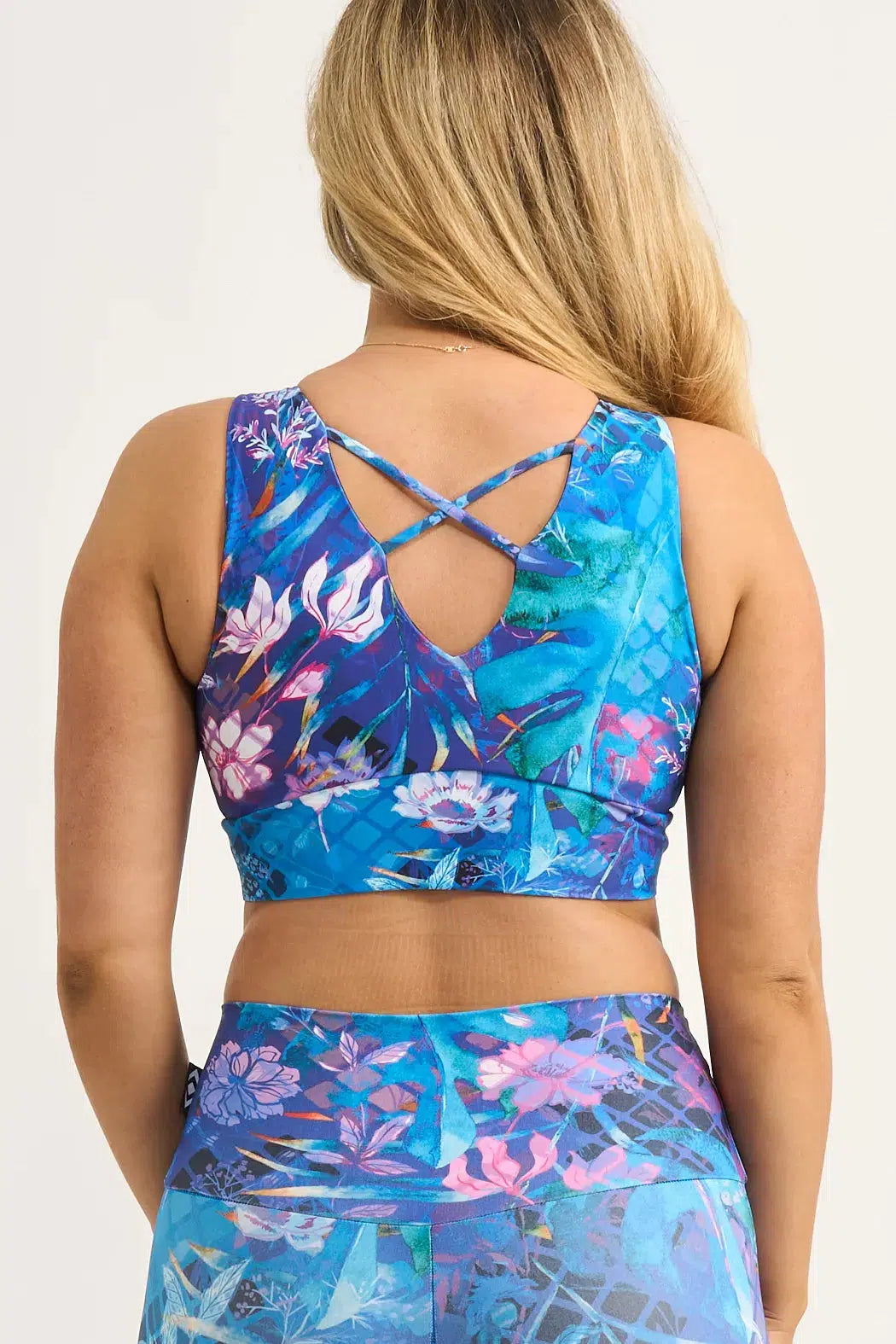 Mermaid Mafia Performance - Reversible Comfort Crop Top-Activewear-Exoticathletica