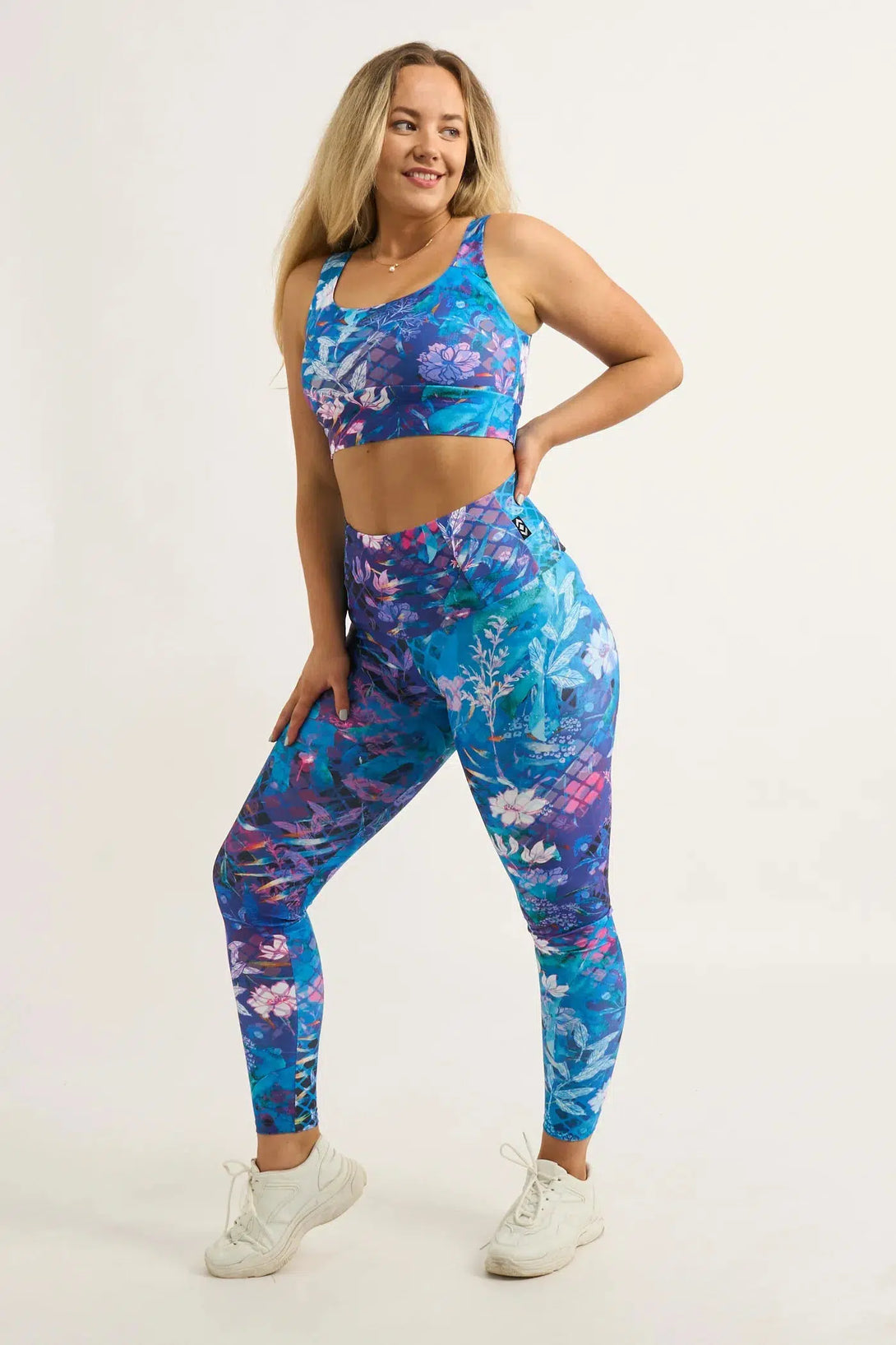 Mermaid Mafia Performance - Tummy Control High Waisted Leggings-Activewear-Exoticathletica