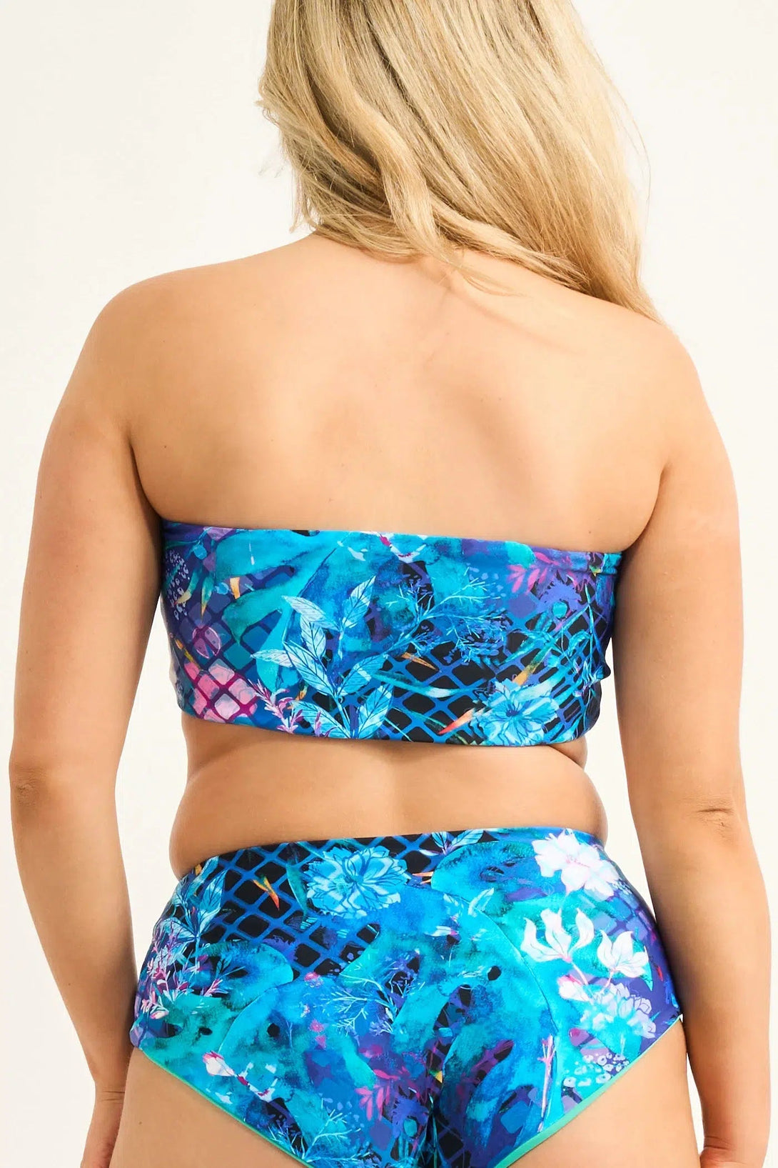 Mermaid Mafia Silky - Reversible Bandeau Bikini Top-Activewear-Exoticathletica