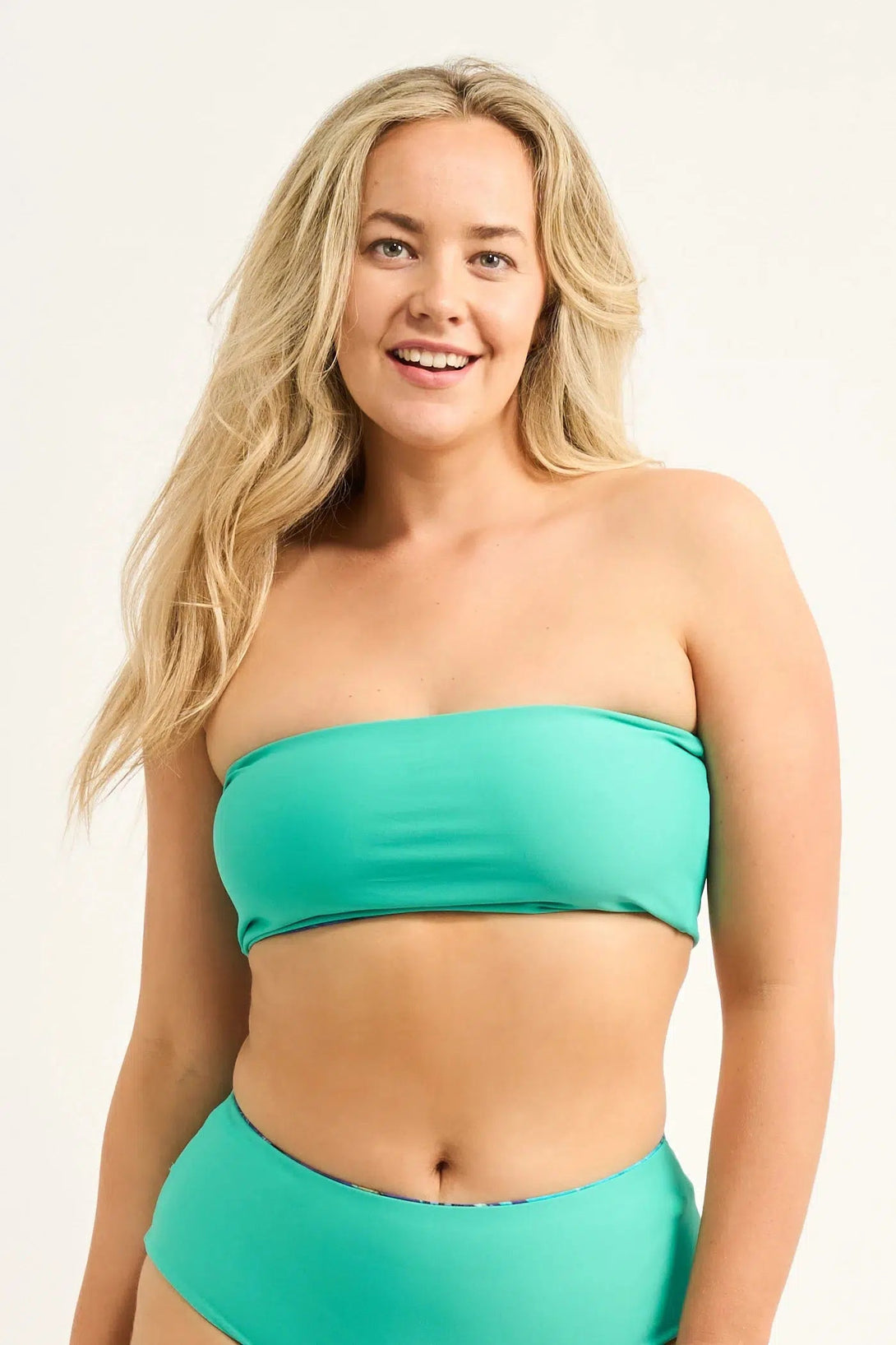 Mermaid Mafia Silky - Reversible Bandeau Bikini Top-Activewear-Exoticathletica