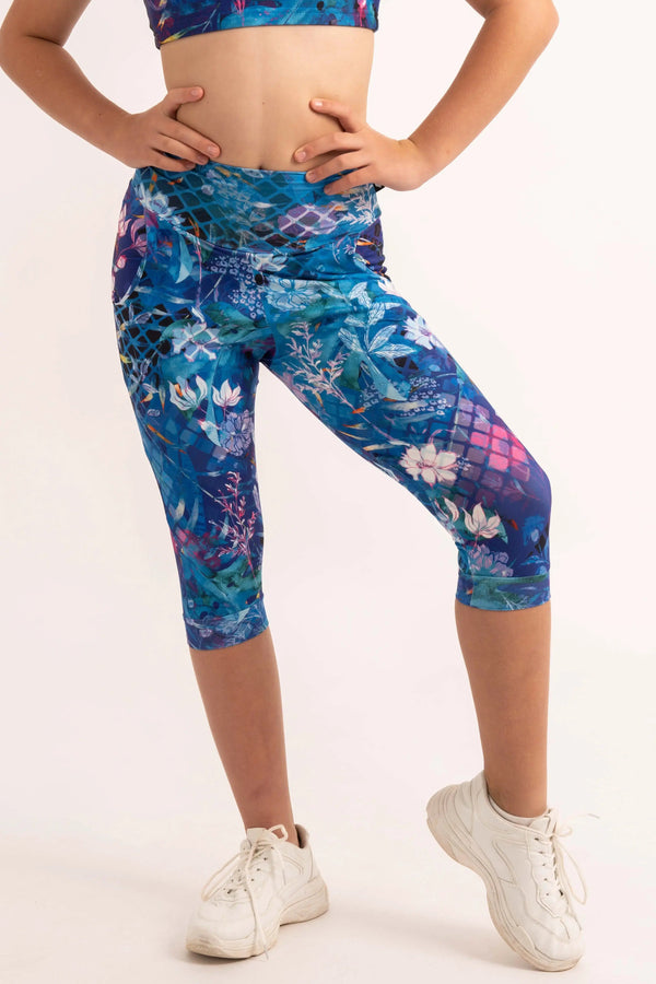 Mermaid Mafia Soft To Touch - Kids Jogger Capris-1000012376-Activewear-Exoticathletica