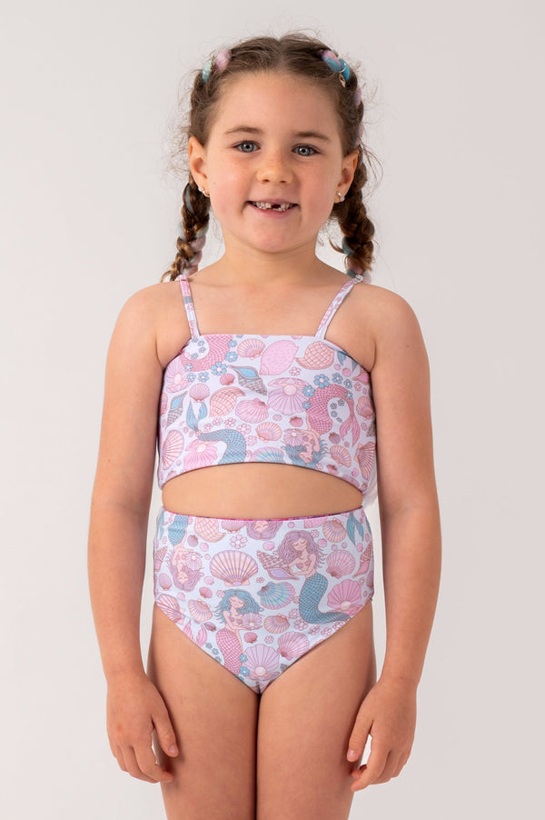 Mermaidia Aqua Silky - Kids Adjustable Bikini Top-Activewear-Exoticathletica