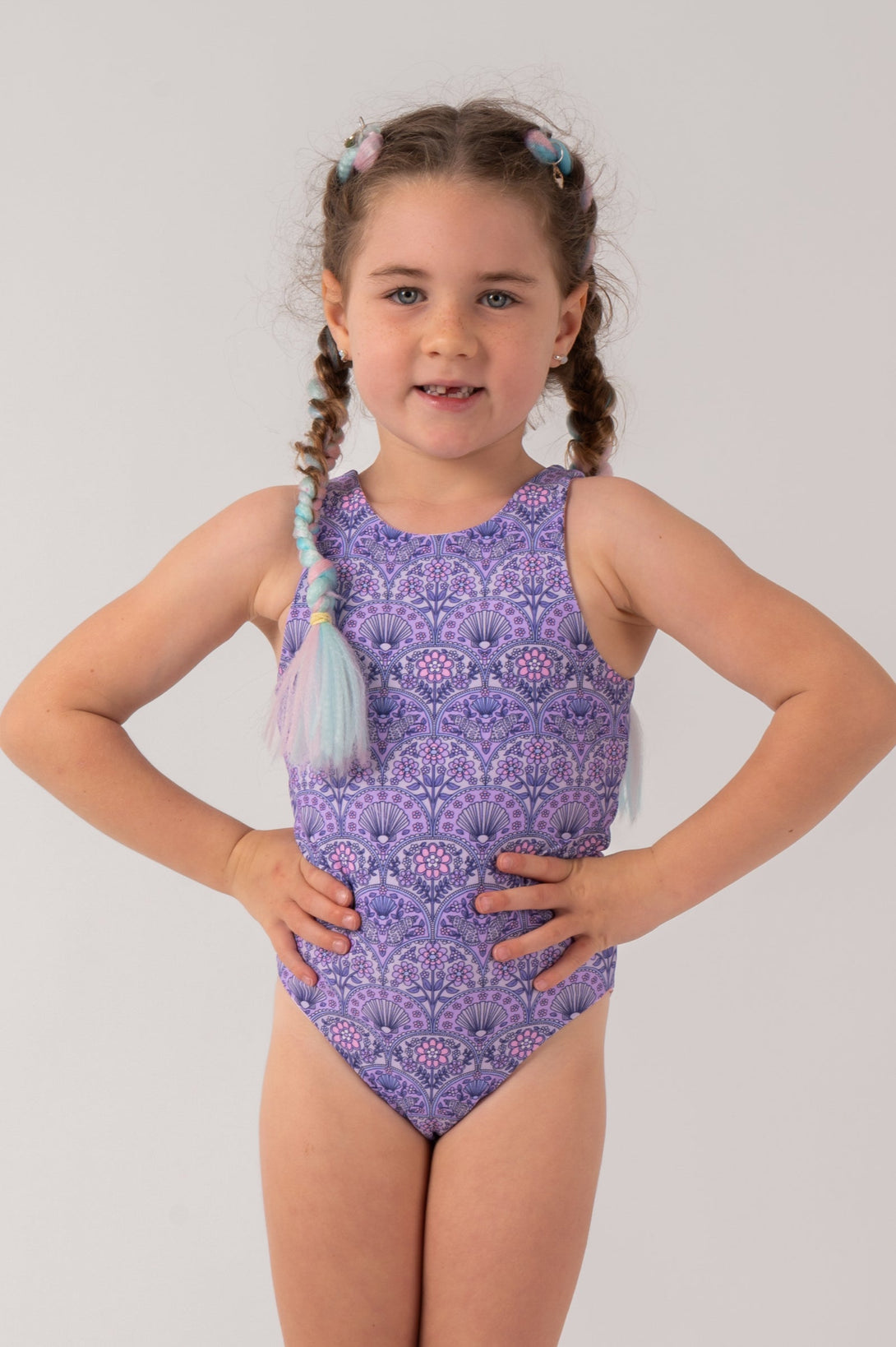 Mermaidia Silky - Kids Reversible One Piece-Activewear-Exoticathletica