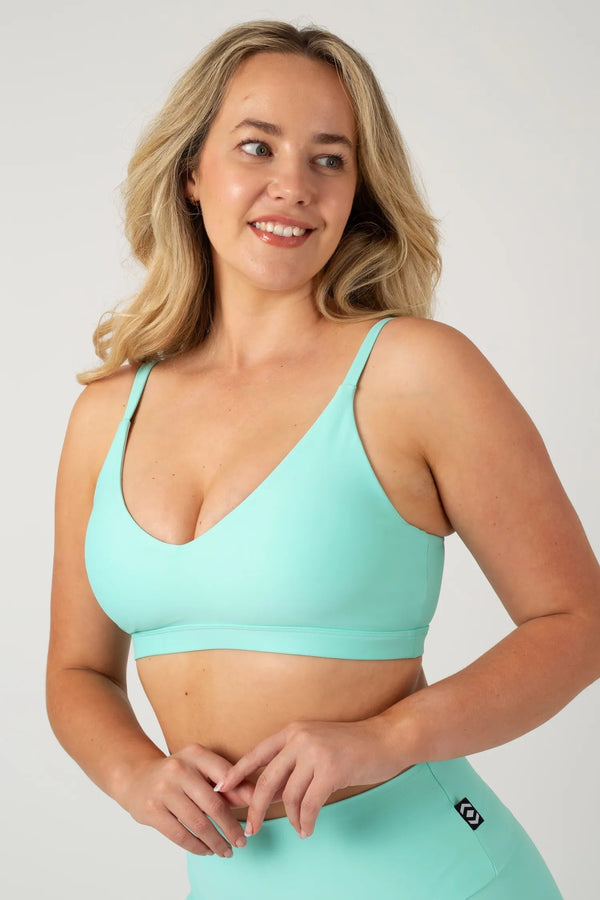 Mint Performance - Bralette Crop-Activewear-Exoticathletica