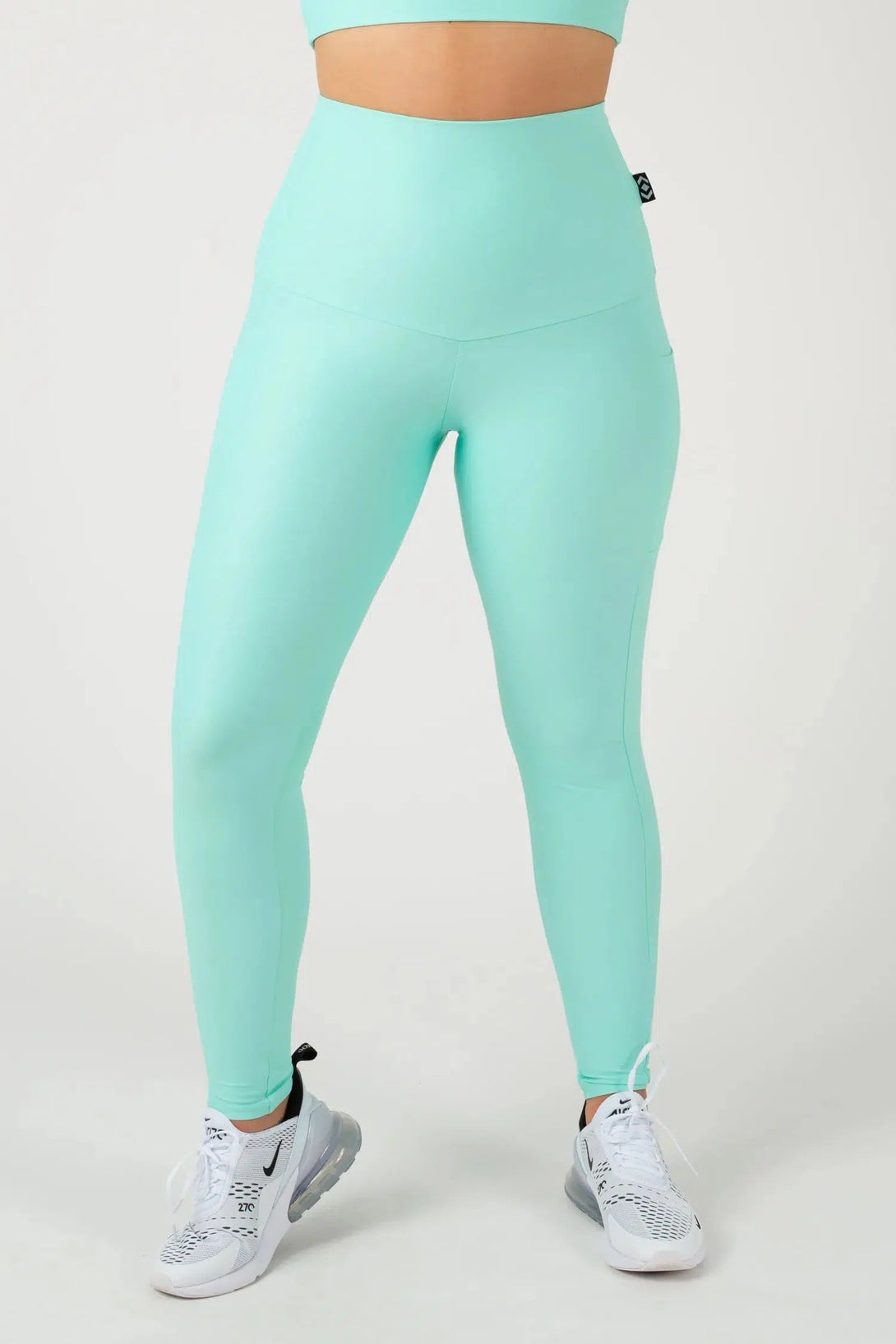 Mint Performance - Panel Pocket Extra High Waisted Leggings-Activewear-Exoticathletica