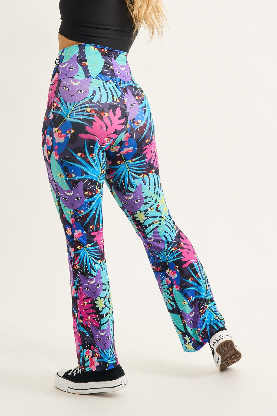 Mysticatz Soft To Touch - High Waisted Bootleg Pant-Activewear-Exoticathletica