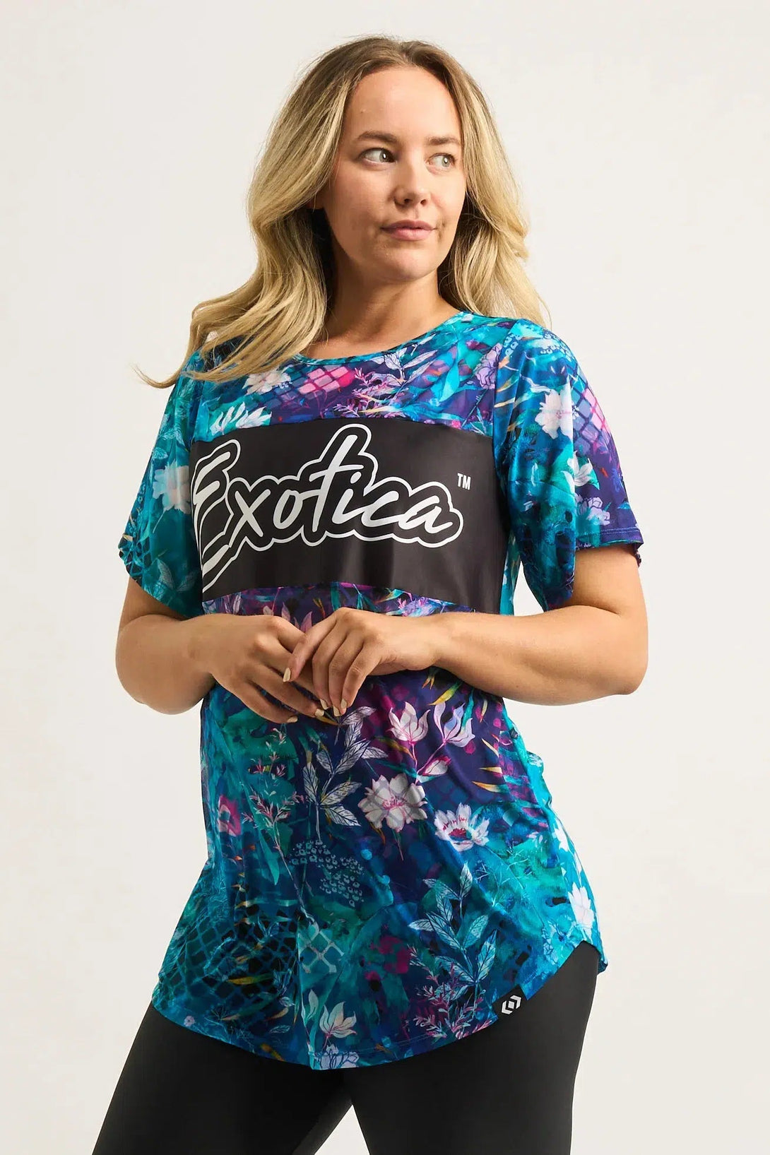 Net Exotica Boyfriend Tee - Mermaid Mafia-Activewear-Exoticathletica