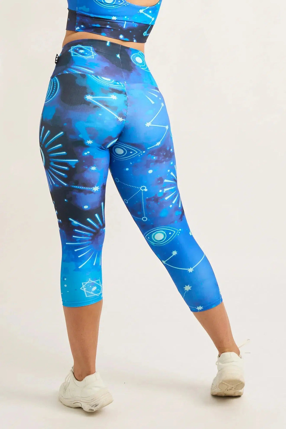 Performance Booty Scrunch High Waisted Capri Leggings - Imagine Nation-9358328353348-Activewear-Exoticathletica