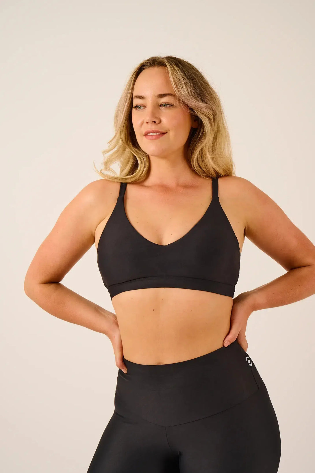 Performance Bralette Crop - Black-Activewear-Exoticathletica