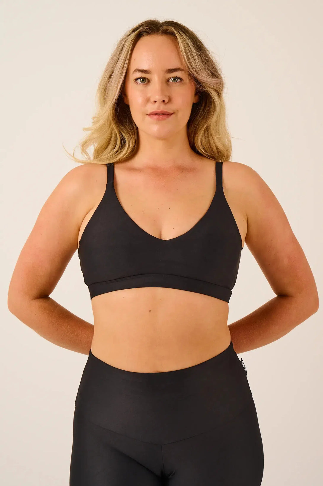 Performance Bralette Crop - Black-Activewear-Exoticathletica