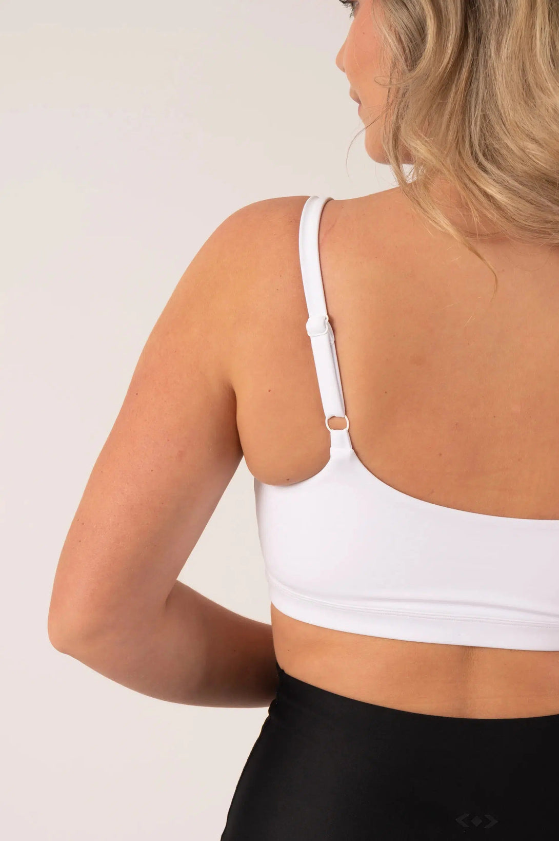 Performance Bralette Crop - White-Activewear-Exoticathletica