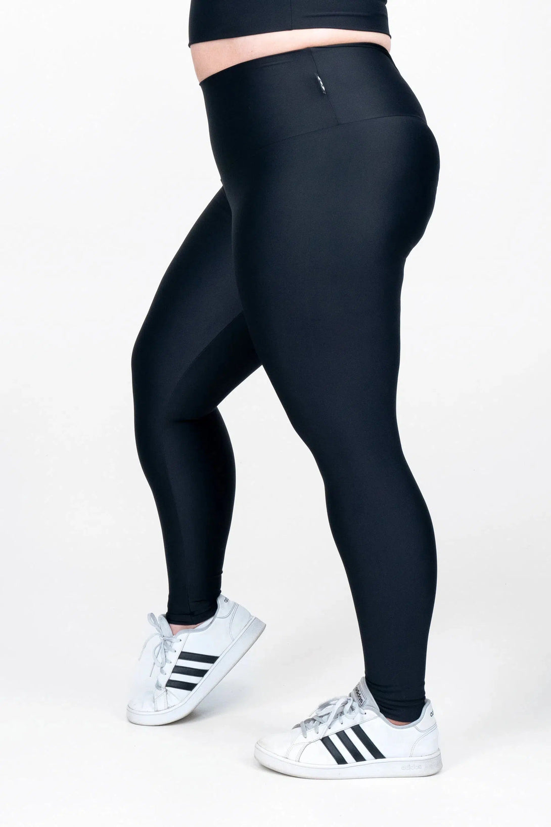 Performance Double Booty Scrunch High Waisted Leggings - Black-Activewear-Exoticathletica