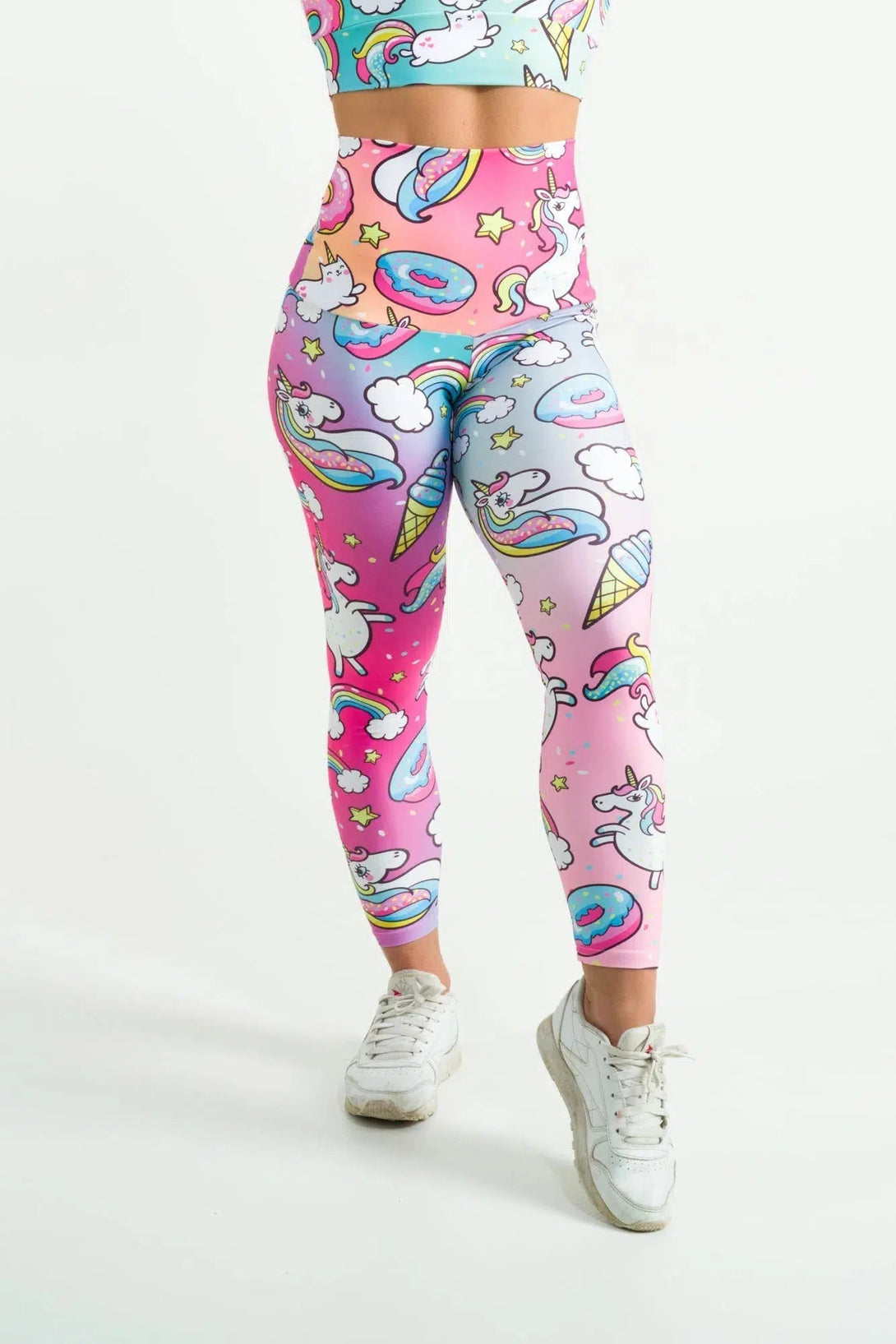 Performance Extra High Waisted 7/8 Leggings - Unicorn-Activewear-Exoticathletica