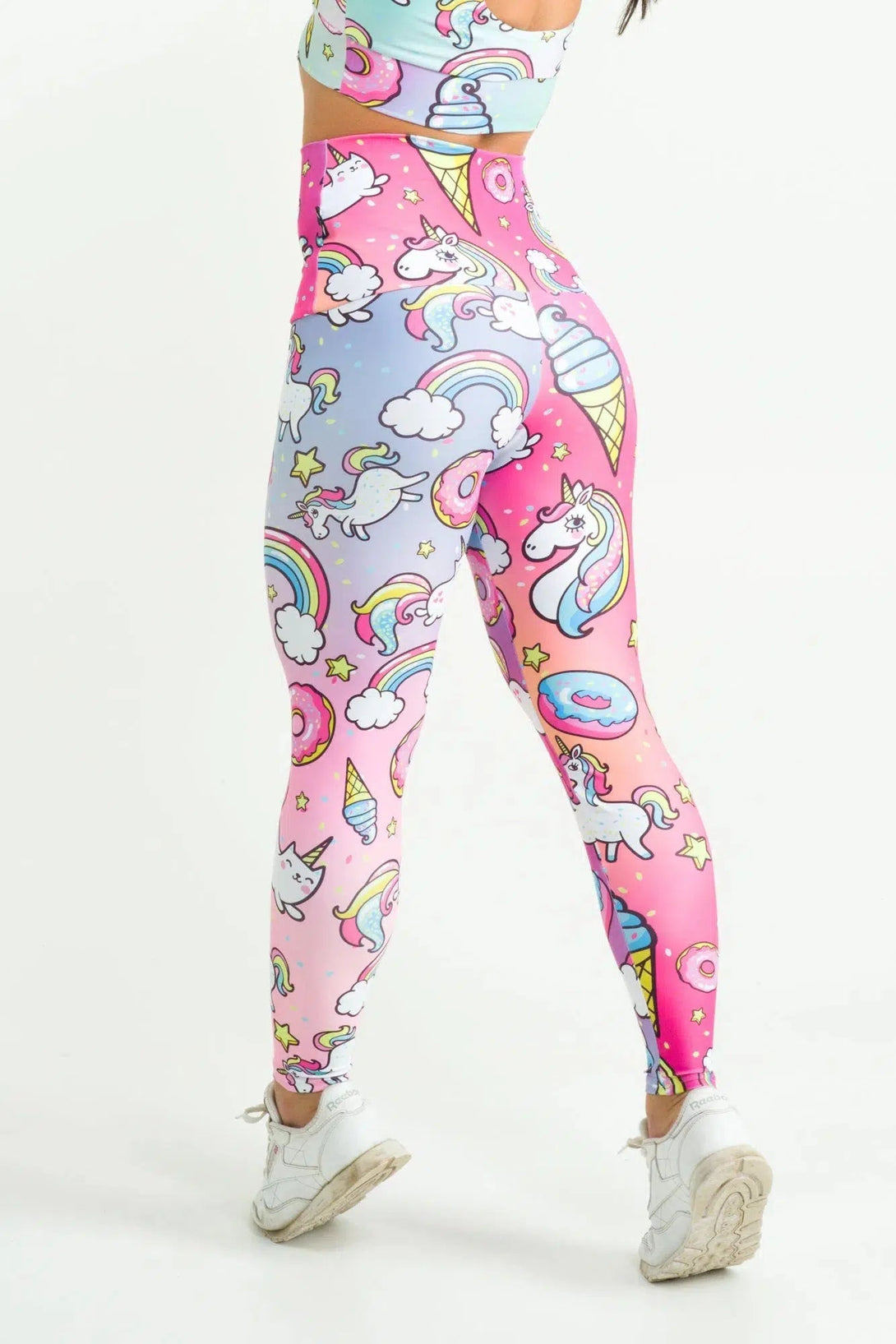 Performance Extra High Waisted 7/8 Leggings - Unicorn-Activewear-Exoticathletica