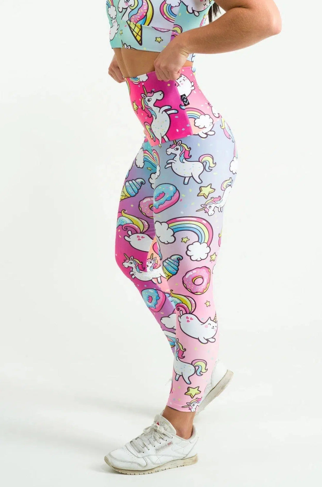 Performance Extra High Waisted 7/8 Leggings - Unicorn-Activewear-Exoticathletica